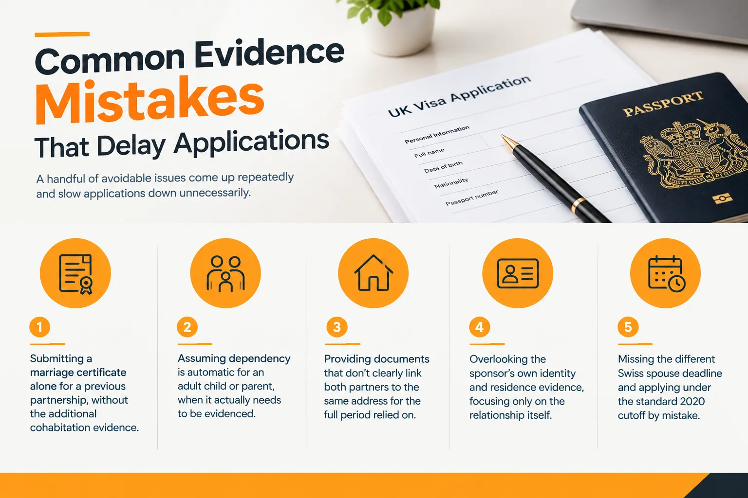Common evidence mistakes that delay EU Settlement Scheme family permit applications